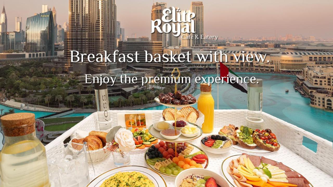 Elite Royal Apartment - Full Burj Khalifa & Fountain View - Opal - 2 Bedrooms Plus 1 Open Bedroom Without Partition دبي المظهر الخارجي الصورة