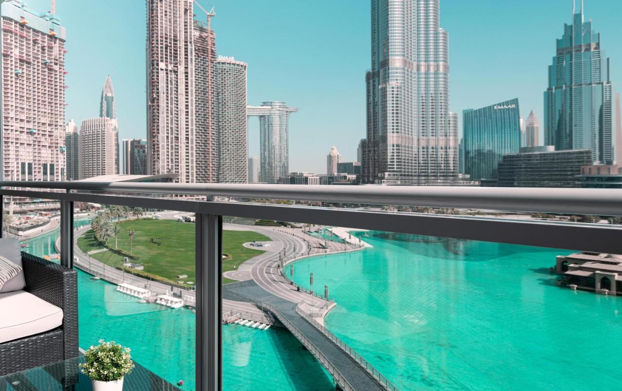 Elite Royal Apartment - Full Burj Khalifa & Fountain View - Opal - 2 Bedrooms Plus 1 Open Bedroom Without Partition دبي المظهر الخارجي الصورة