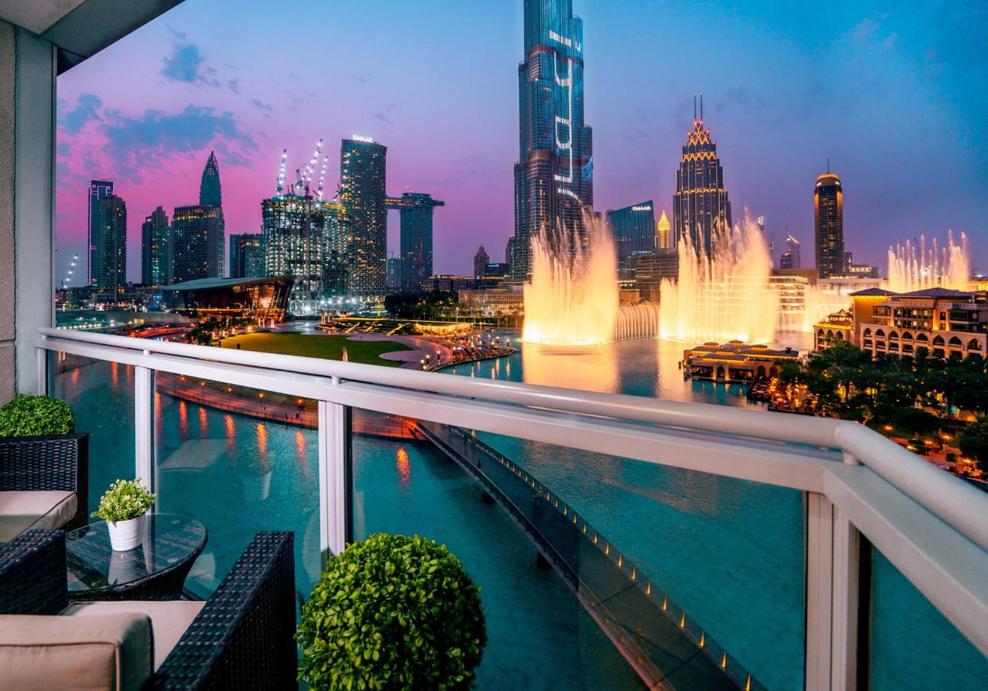 Elite Royal Apartment - Full Burj Khalifa & Fountain View - Opal - 2 Bedrooms Plus 1 Open Bedroom Without Partition دبي المظهر الخارجي الصورة