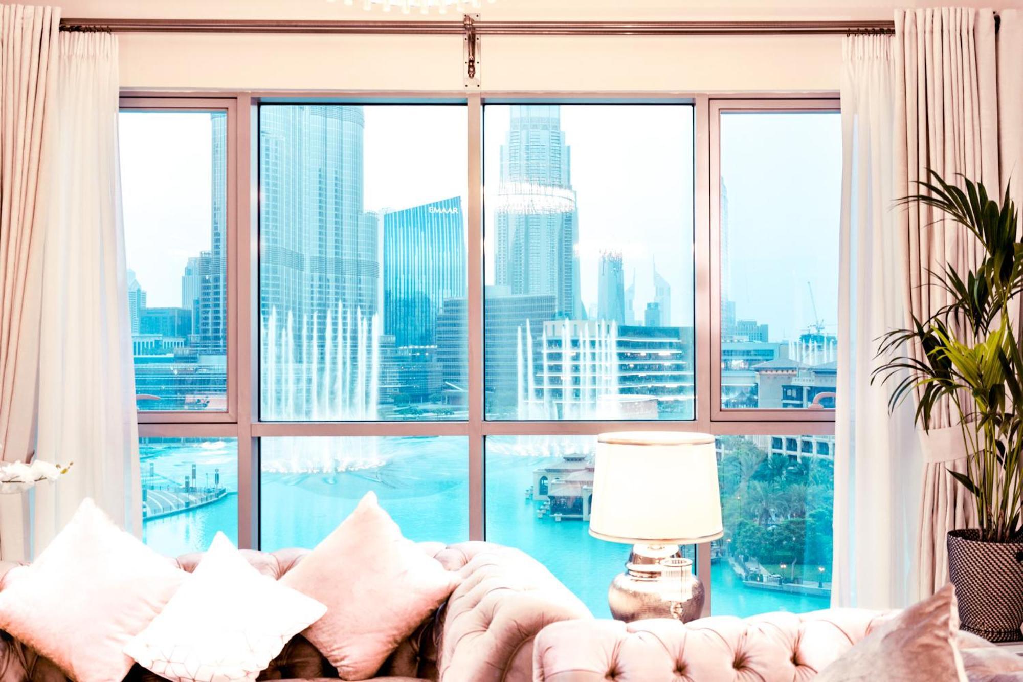 Elite Royal Apartment - Full Burj Khalifa & Fountain View - Opal - 2 Bedrooms Plus 1 Open Bedroom Without Partition دبي المظهر الخارجي الصورة