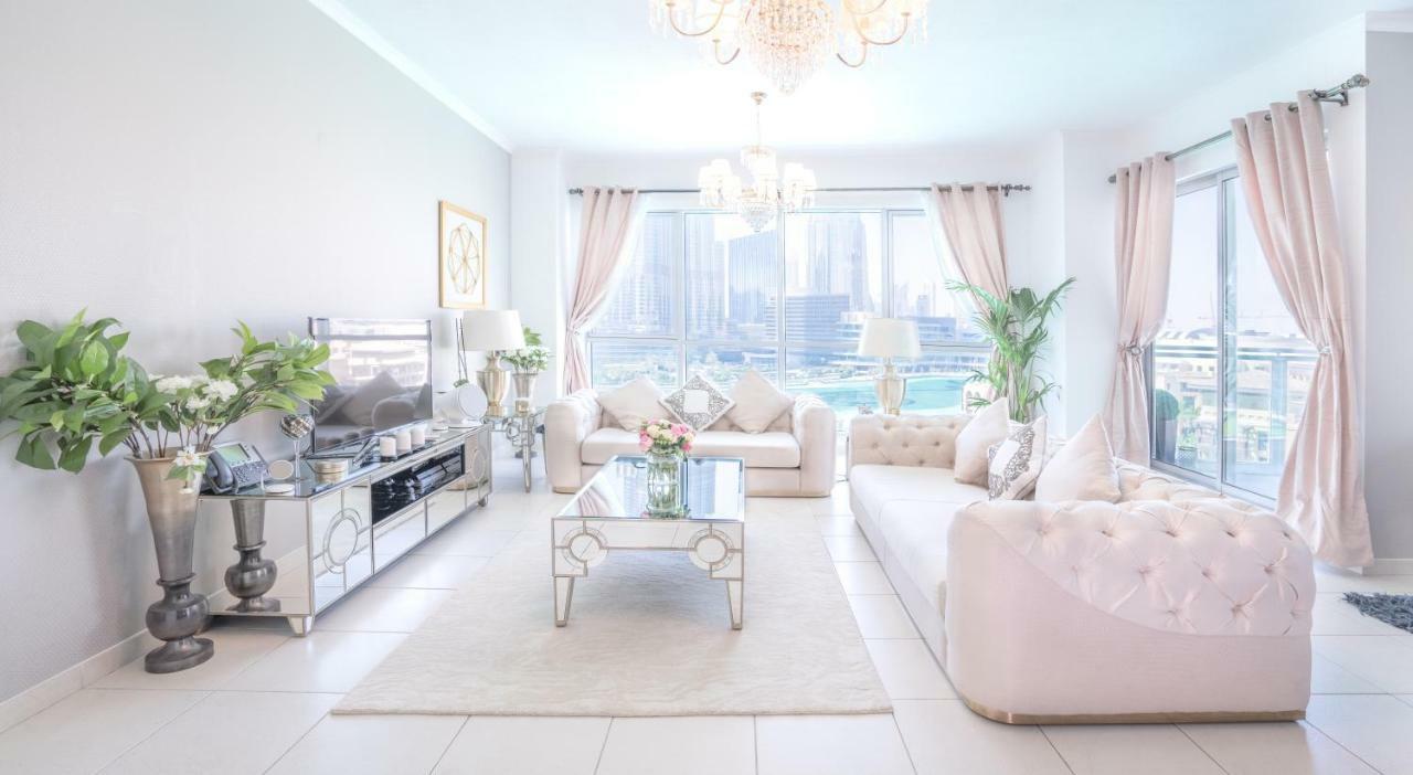 Elite Royal Apartment - Full Burj Khalifa & Fountain View - Opal - 2 Bedrooms Plus 1 Open Bedroom Without Partition دبي المظهر الخارجي الصورة